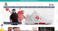 Desktop Screenshot of hummelonlineshop-muenchen.de